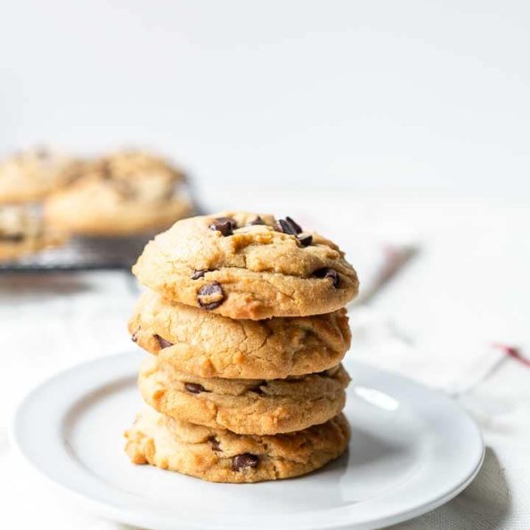 peanut butter chocolate chip cookies