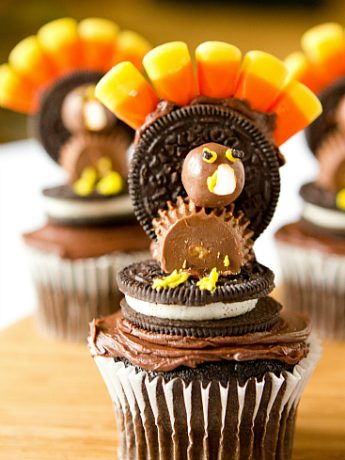 turkey cupcakes