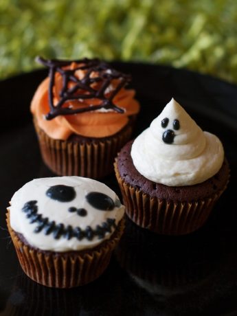 ghost cupcakes