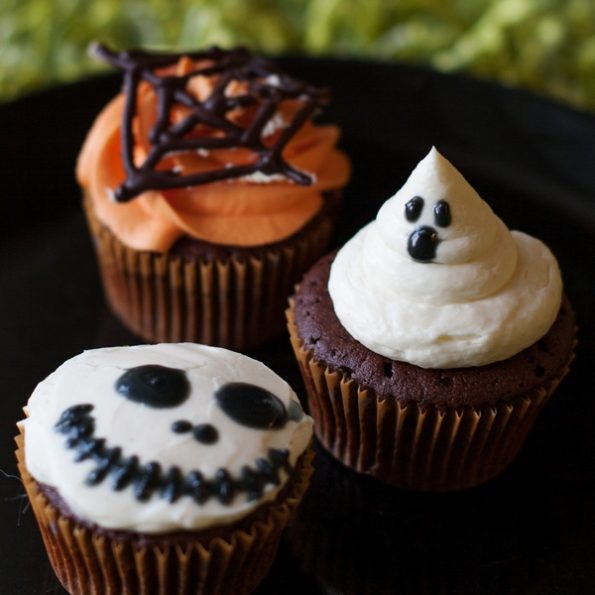 ghost cupcakes