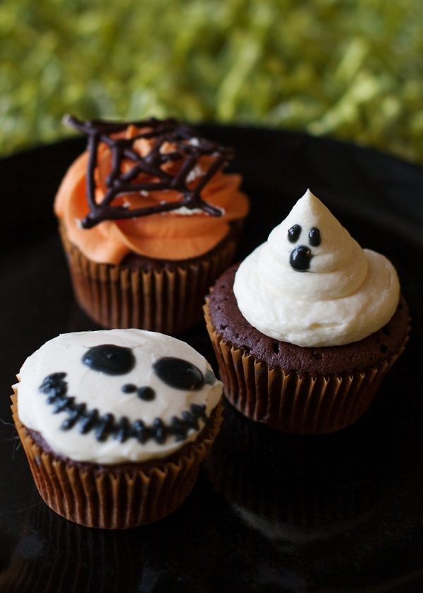 ghost cupcakes