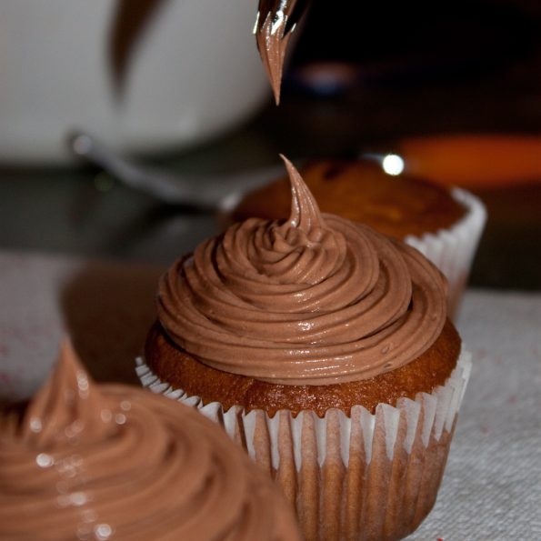 nutella cupcakes