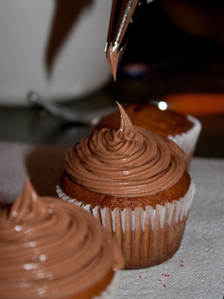 nutella cupcakes