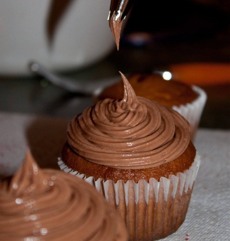 nutella cupcakes