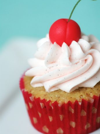 almond flour cupcake