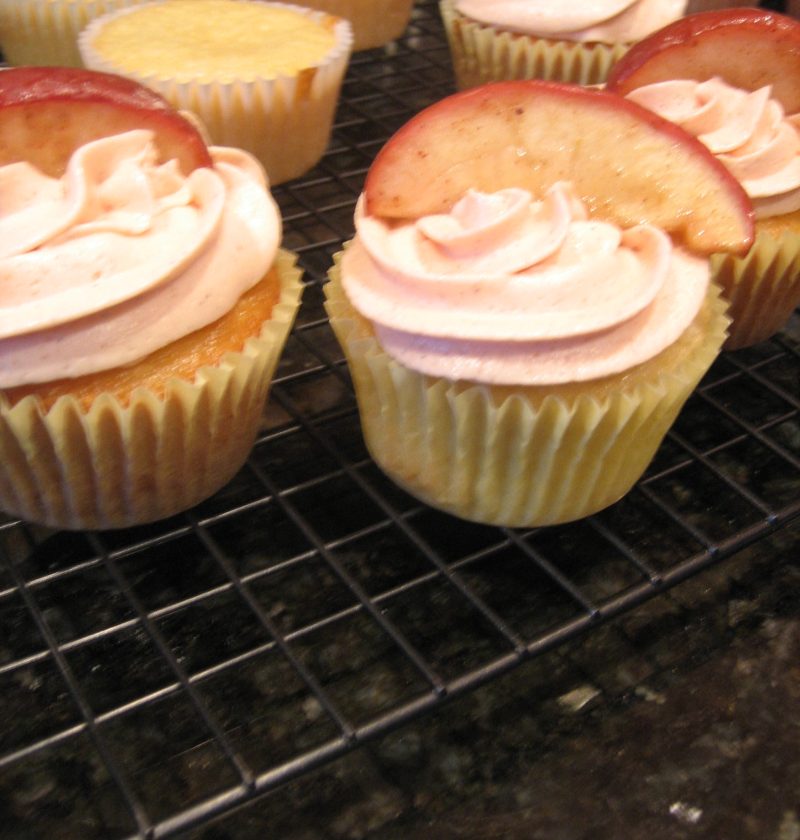 apple pie cupcake