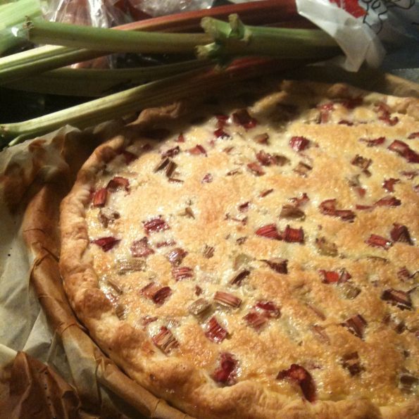 rhubarb pie recipe