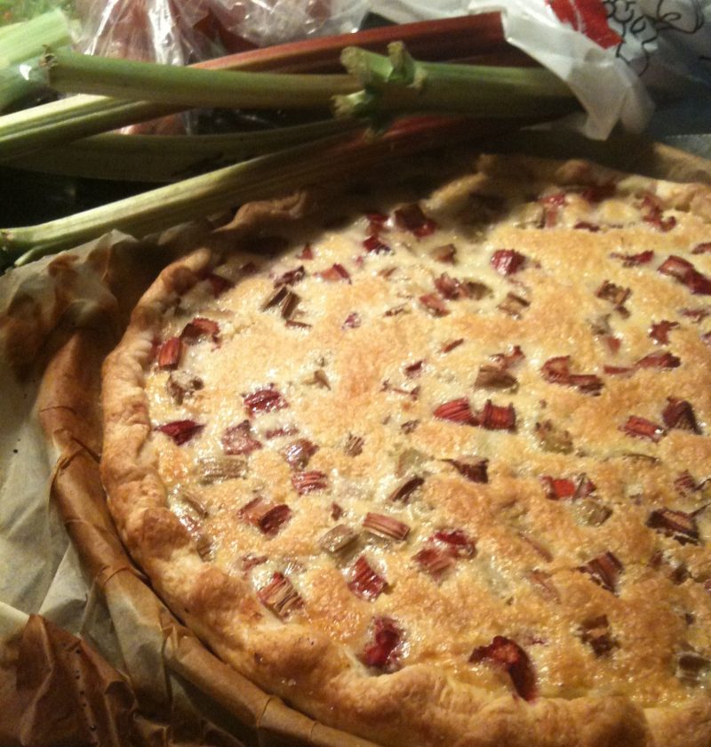 rhubarb pie recipe