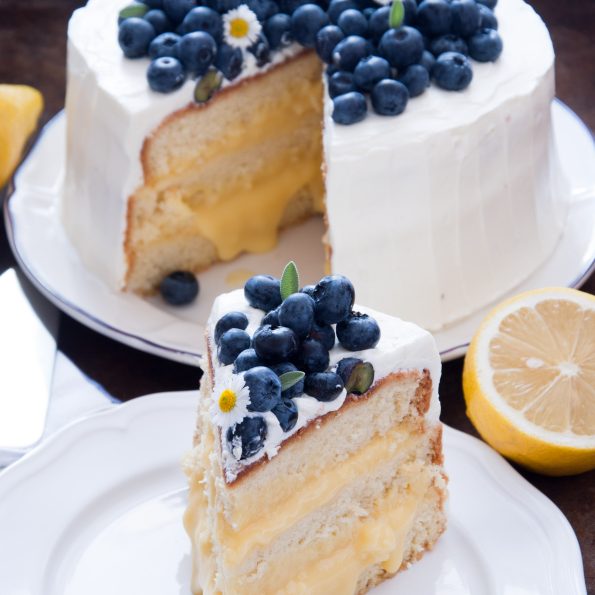 blueberry cake