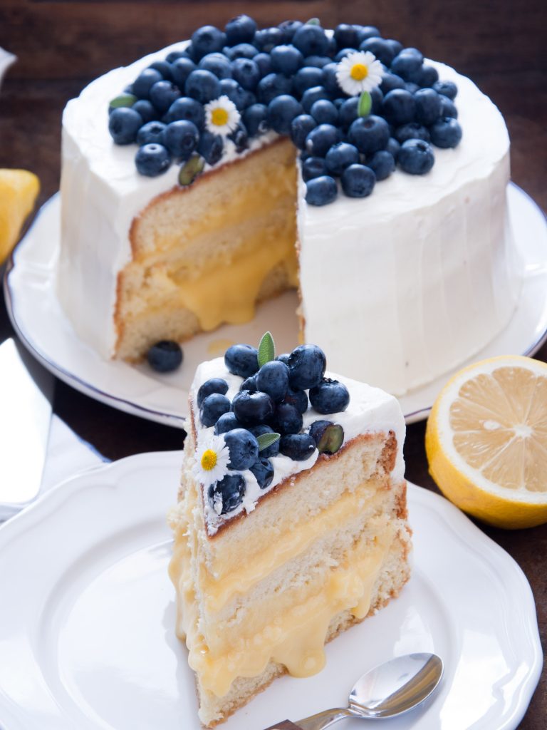 blueberry cake