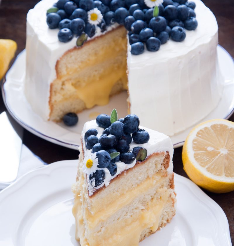 blueberry cake