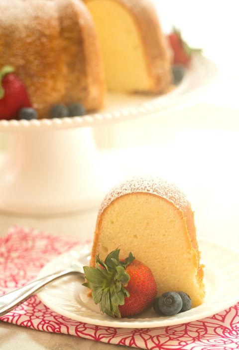 cream cheese pound cake