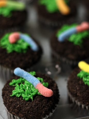 dirt cupcakes